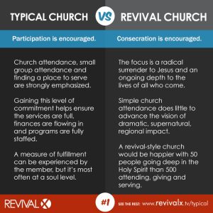 Revival Church Differences // www.revivalx.tv